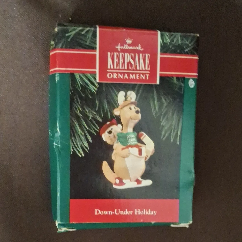 Hallmark Down-Under Holiday Ornament - Green, Red, White